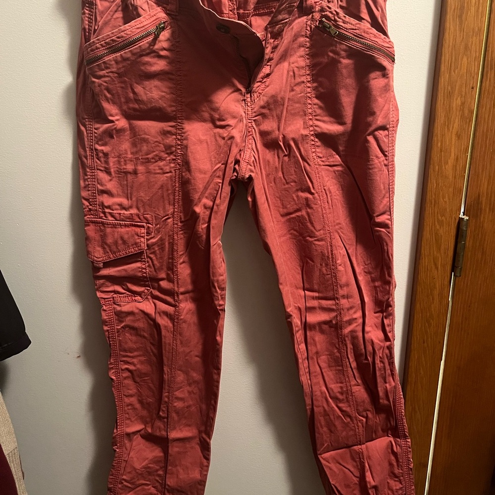 Sonoma Coral Cargo Pants